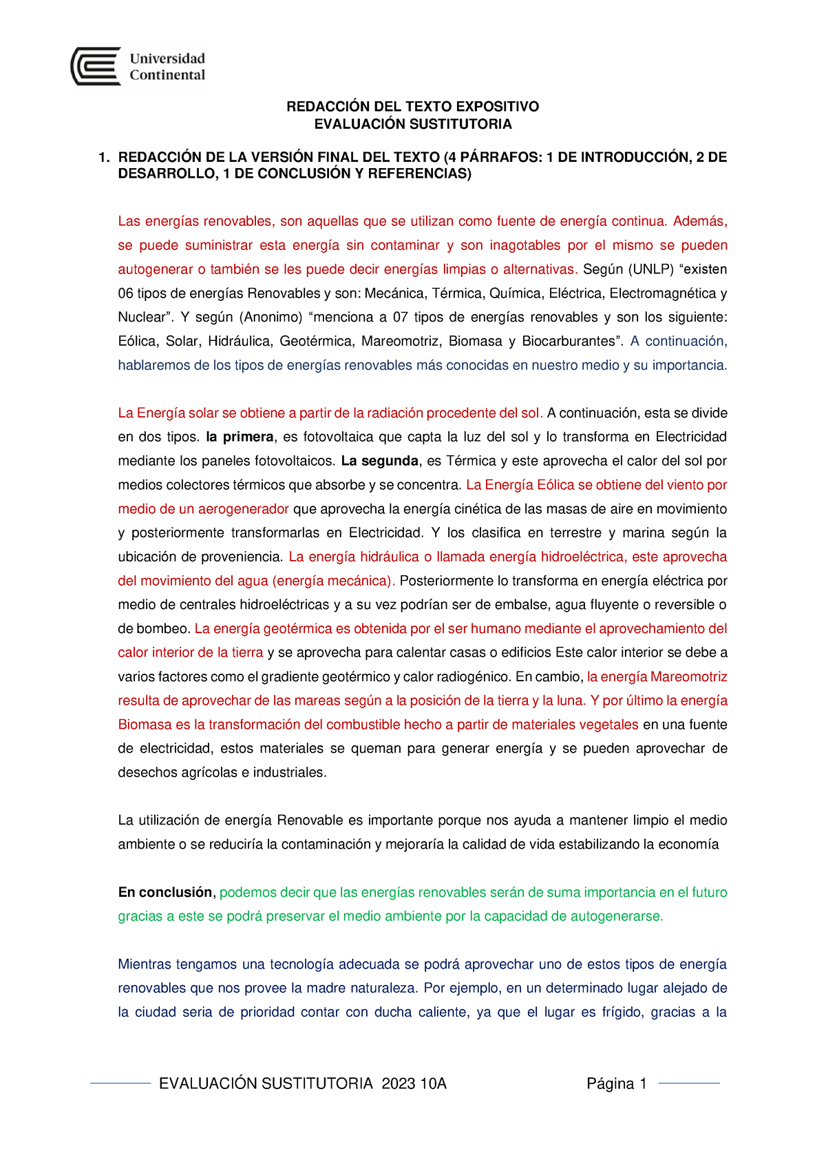 3 Formato Para La Producción De Texto Expositivos EvaluaciÓn Sustitutoria 2023 10a Página 1 3784