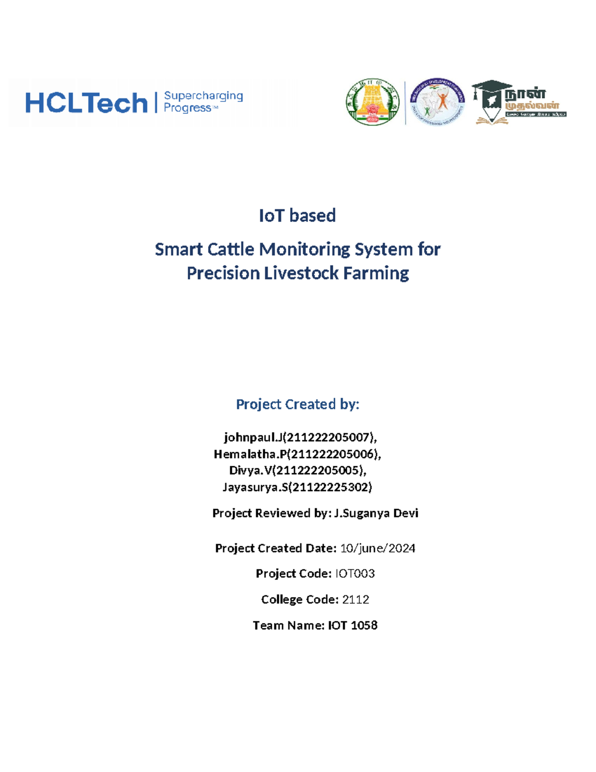 Smart Cattle Monitoring System FOR Livestock Farming - IoT based Smart ...
