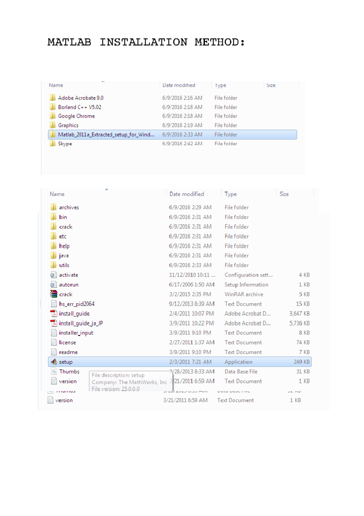 Matlab Installation Method - Computational Physics - MATLAB ...
