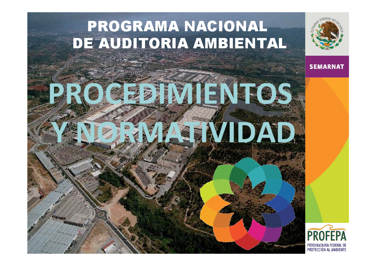 Procedimiento y Normatividad - PROGRAMA NACIONAL DE AUDITORIA AMBIENTAL
