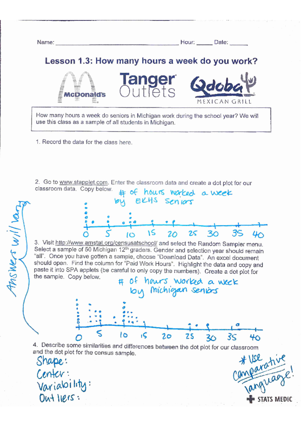 Stats+Medic+-+Intro+Stats+-+Lesson+1 - SUS-715 - Studocu