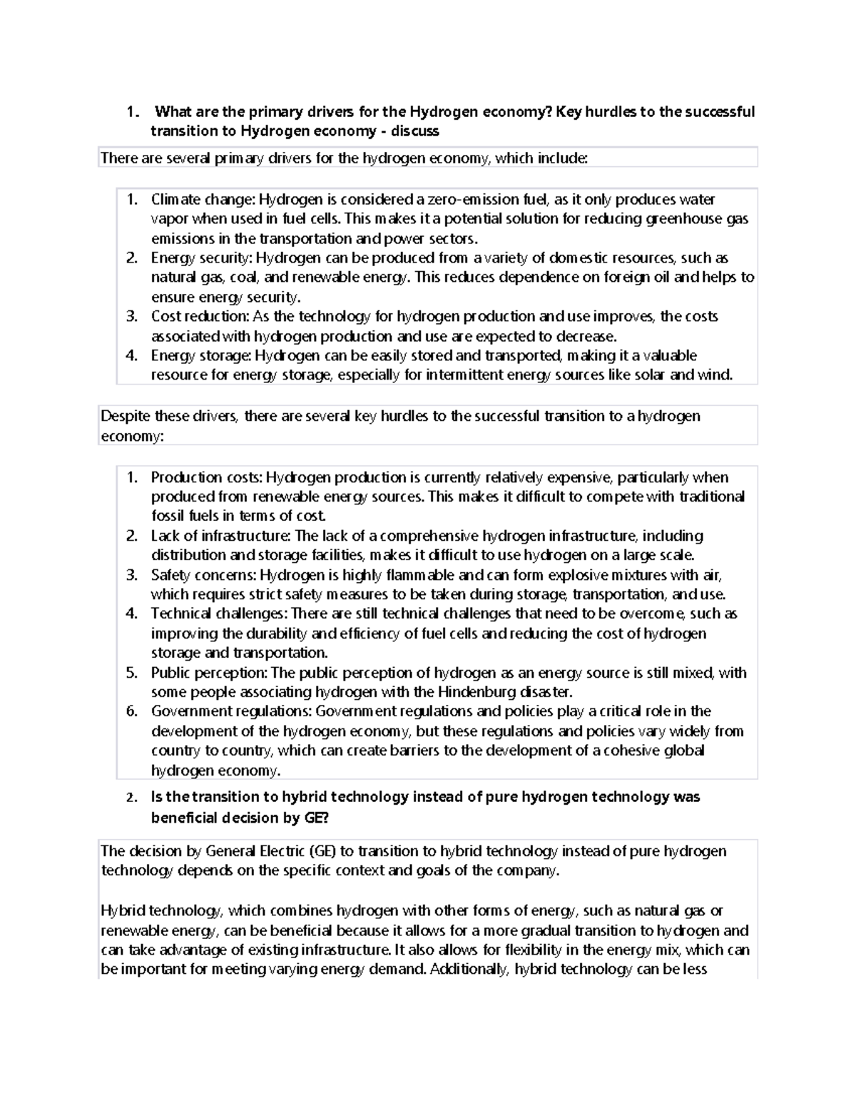 Chanda - Final exam paper - What are the primary drivers for the ...