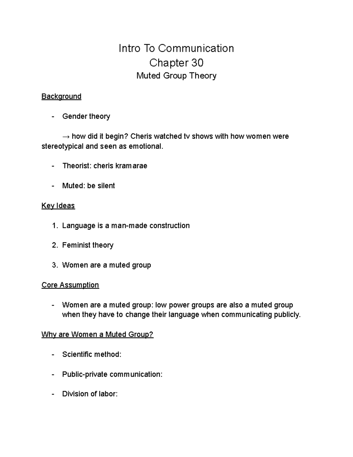 Intro to Communication Chapter 30 Intro To Communication Chapter 30