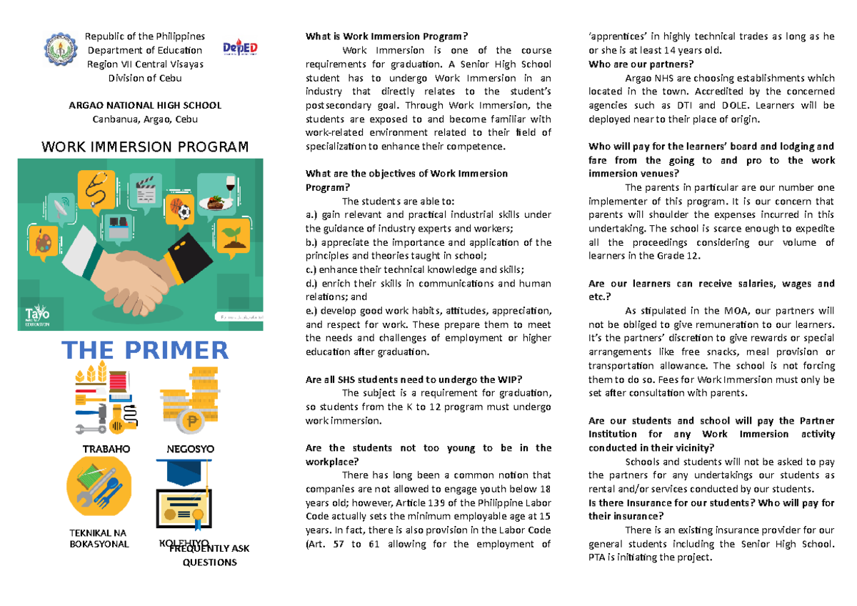 The-Primer - Hello - Republic of the Philippines Department of ...