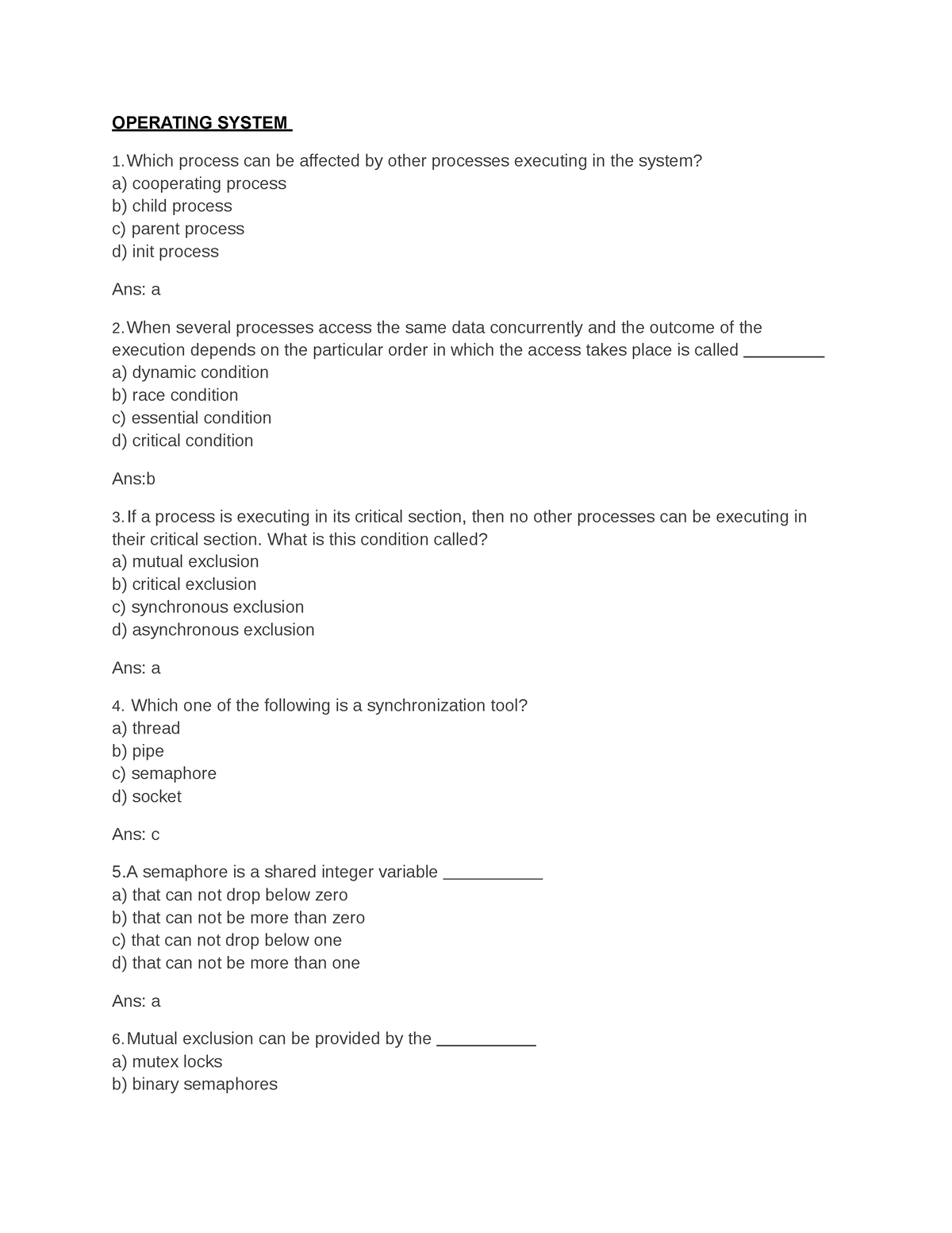 operating-system-mcq-operating-system-1-process-can-be-affected-by