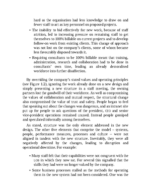 Guide to Organisation Design Chapter 4 - Look once more at Figure 1 ...