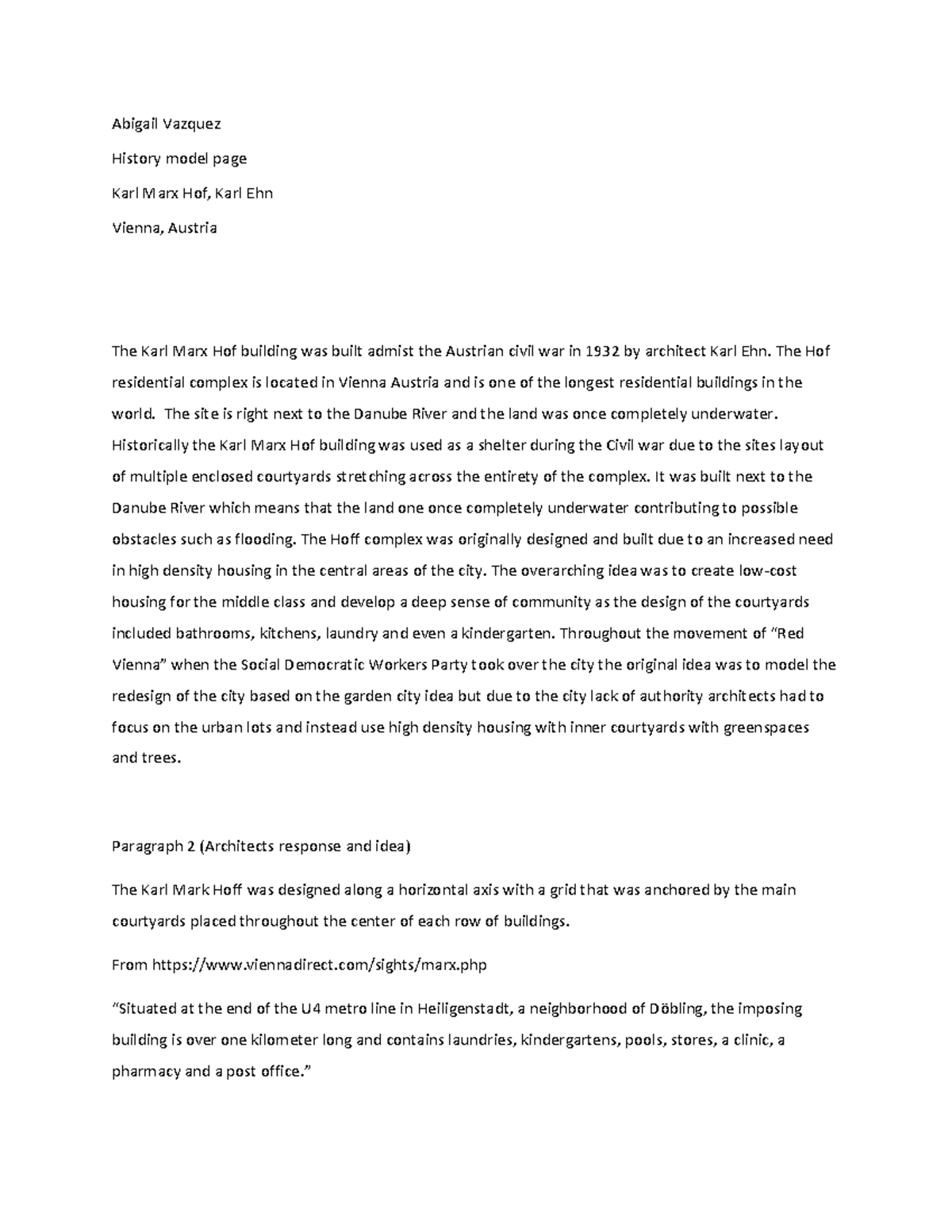 History model page - sad - Abigail Vazquez History model page Karl Marx ...