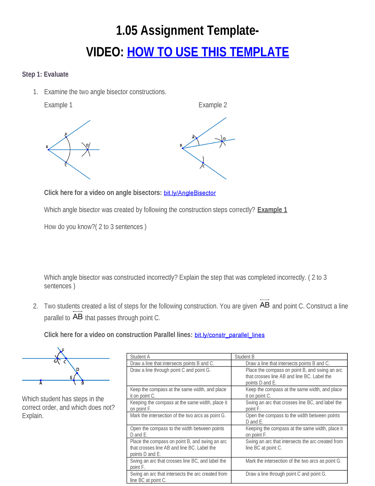 1.2 assignment geometry answers