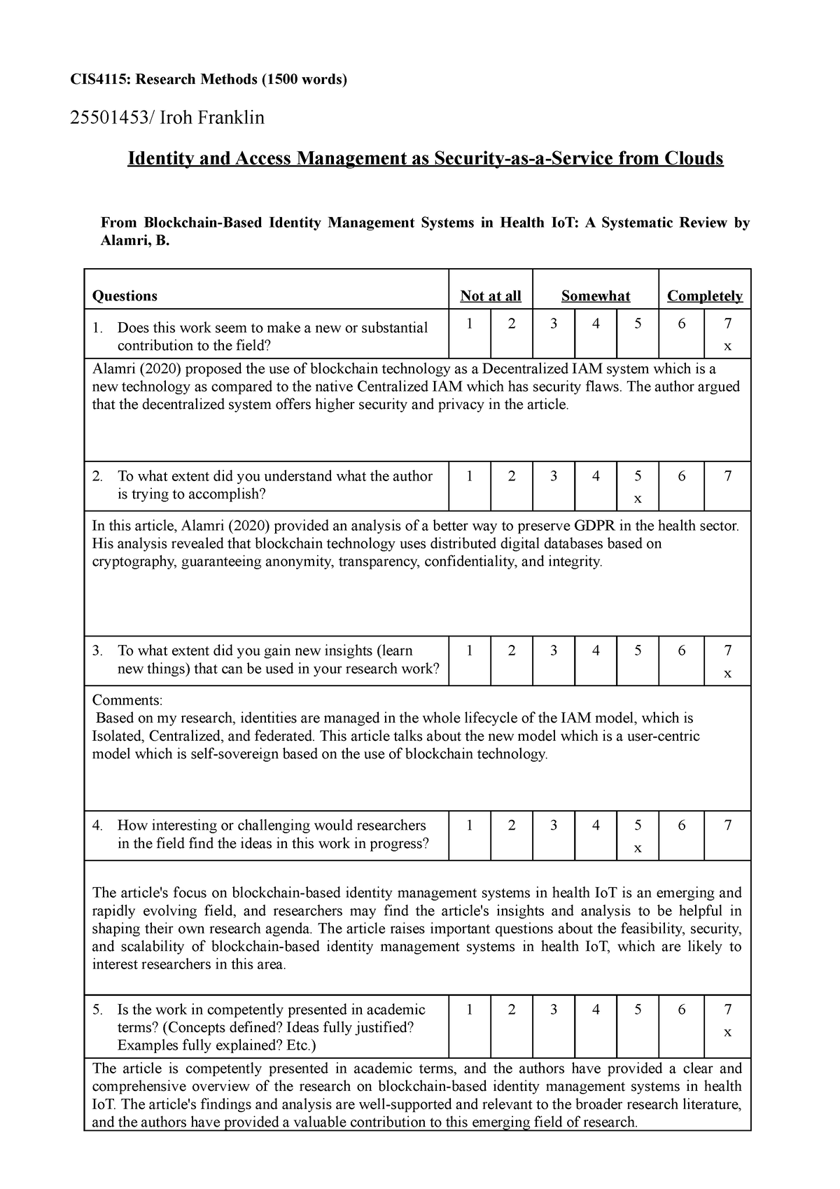 Task 1 Of CW1 Template Form CIS4115 Research Methods 1500 Words   Thumb 1200 1698 