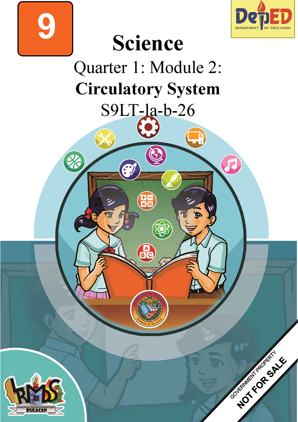 Copy Of Sci9 Q1m2 Pnhs 9 Science Quarter 1 Module 2 Circulatory System S9lt La B 26 Science 3639