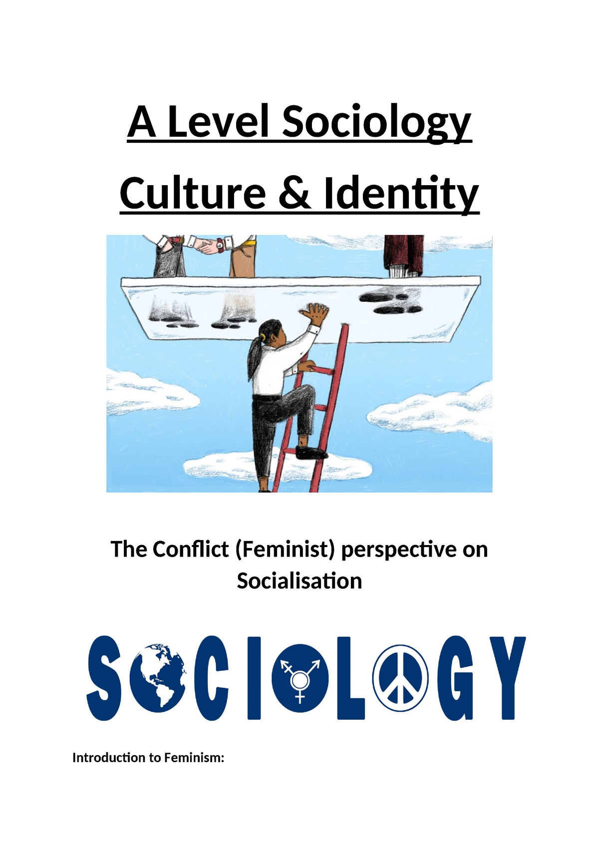 lesson-11-feminism-on-socialisation-handout-a-level-sociology-culture