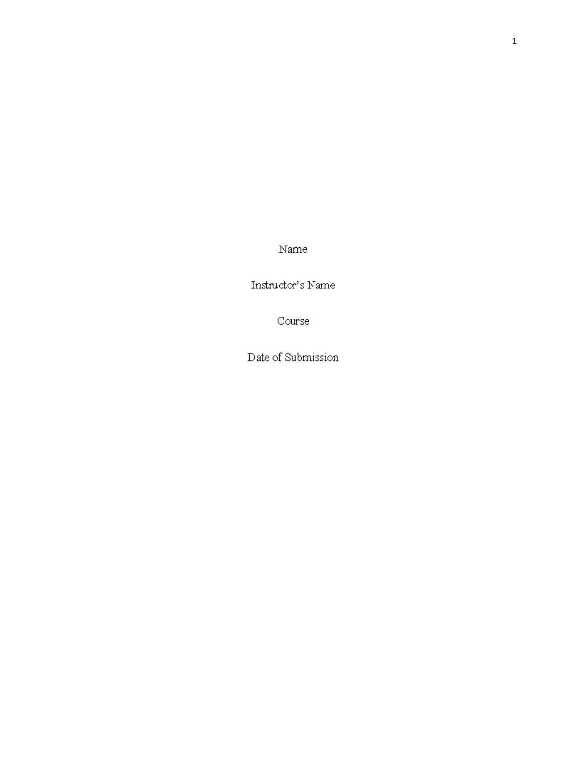Management 2 - Name Instructor’s Name Course Date of Submission ...