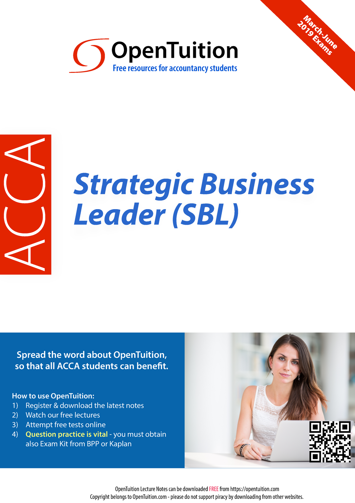 ACCA SBL MJ19 Notes - Strategic Business Leader - ACCA O OpenTuition M ...