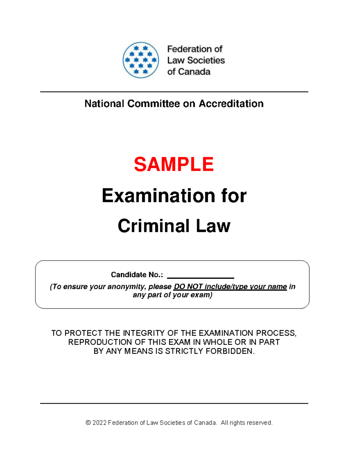 criminal-law-sample-exam-1-2022-federation-of-law-societies-of