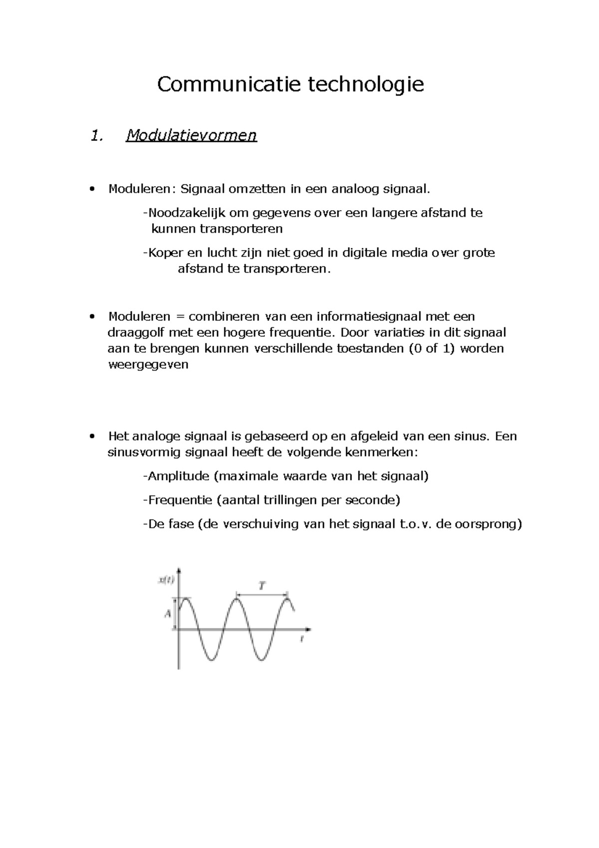 Communicatie Technologie Samenvatting Deel 2 - Communicatie Technologie ...