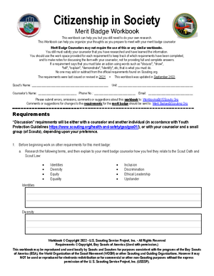 Citizenship-in-society - Citizenship in Society Merit Badge Workbook This workbook can help you but - Studocu citizenship-in-society-citizenship-in-society-merit-badge-workbook-this-workbook-can-help-you-but-studocu