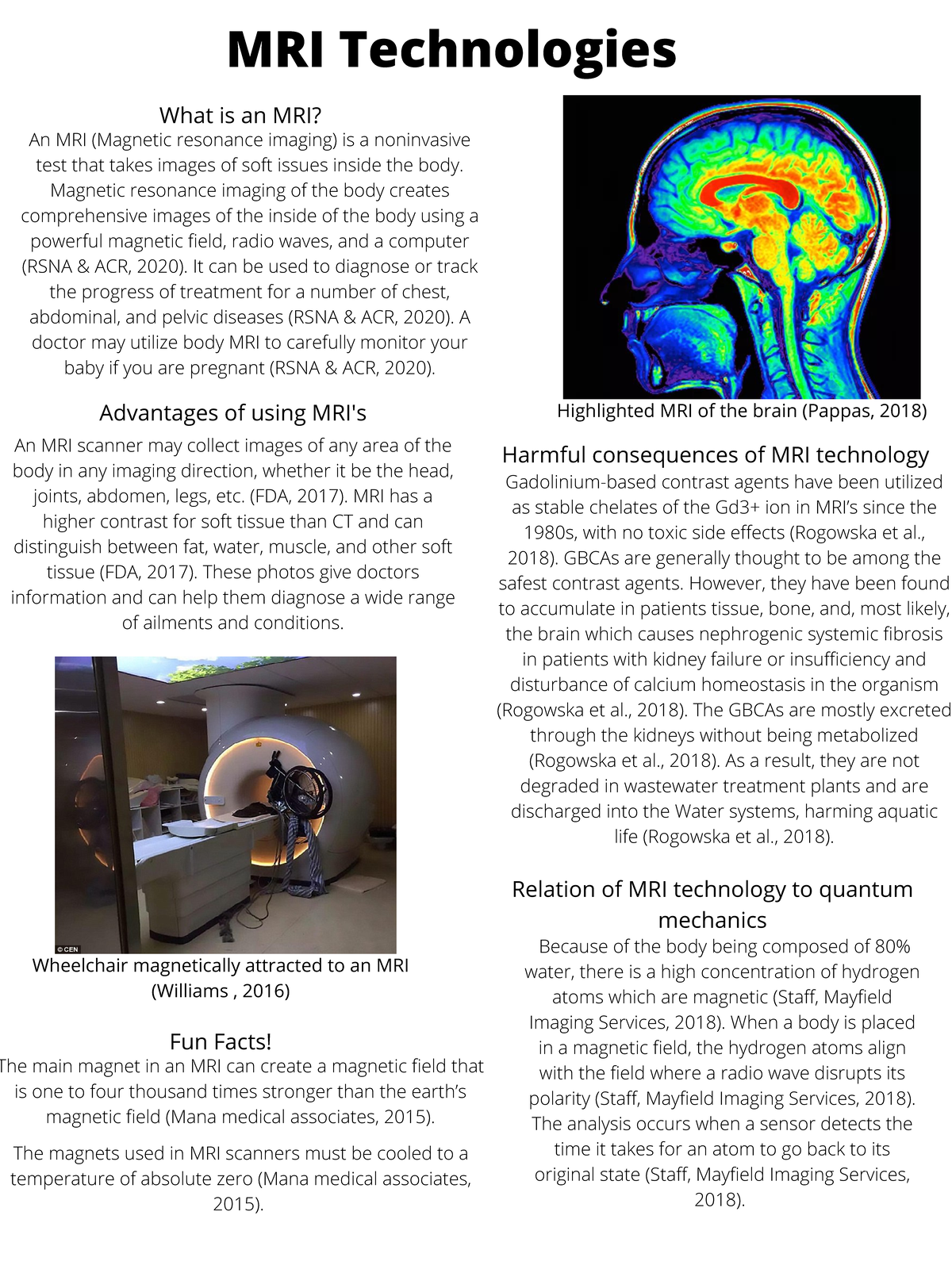 MRI Technologies - MRI - MRI Technologies What is an MRI? An MRI ...