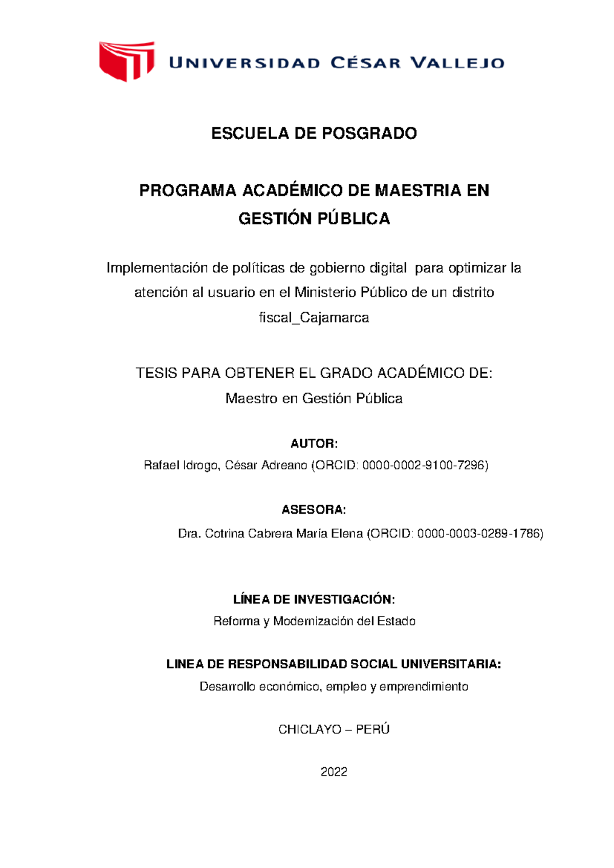 Rafael ICA-SD - IUGUGJG - ESCUELA DE POSGRADO PROGRAMA ACADÉMICO DE ...