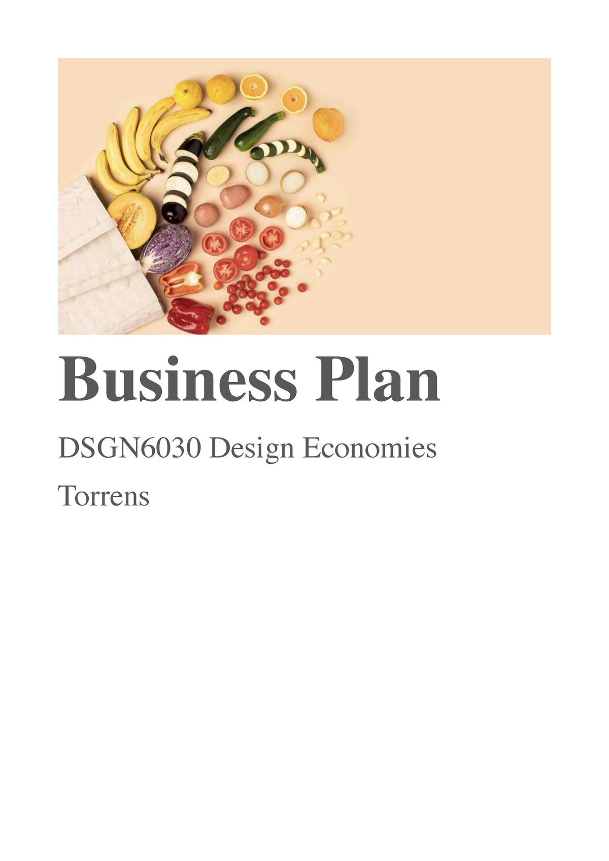 department for economy business plan
