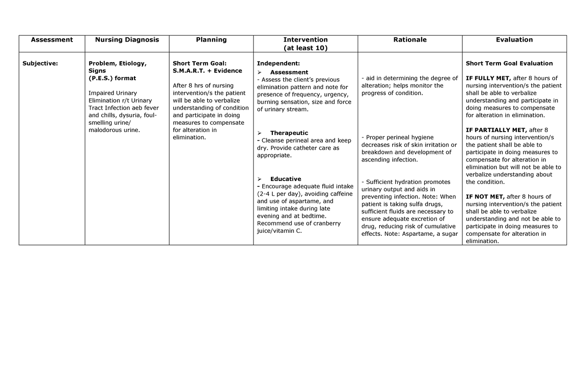 urinary-tract-infection-assessment-nursing-diagnosis-planning