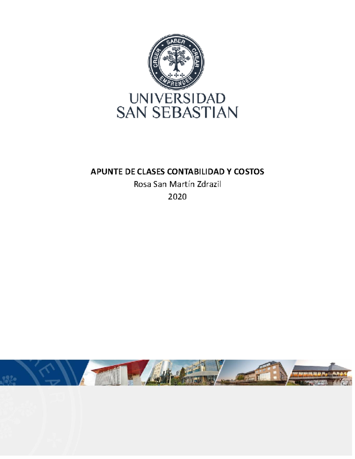 Lectura complementaria Clase 2 - APUNTE DE CLASES CONTABILIDAD Y COSTOS ...