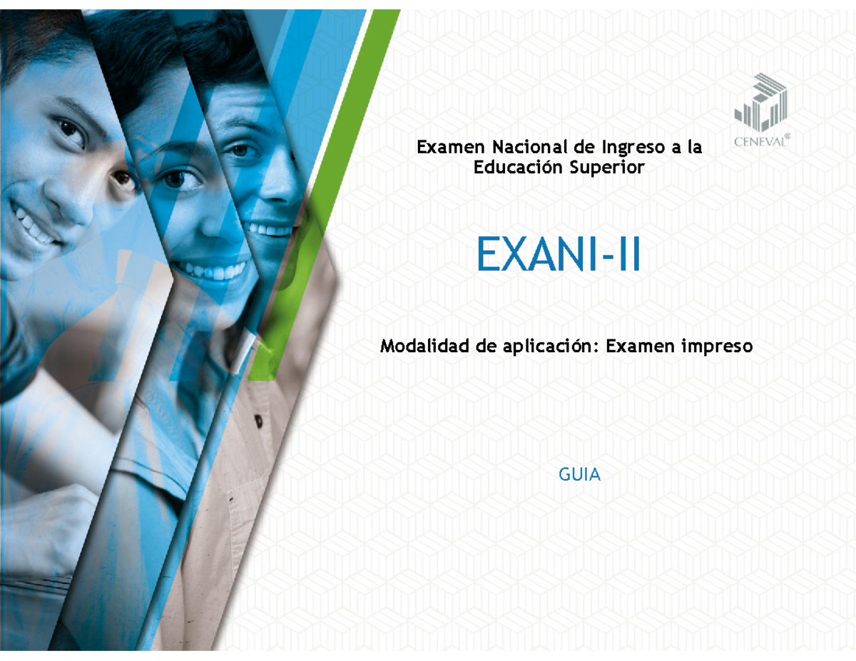 Guia- Exani-II - Resumen Ecologia y Medio Ambiente - Examen Nacional de