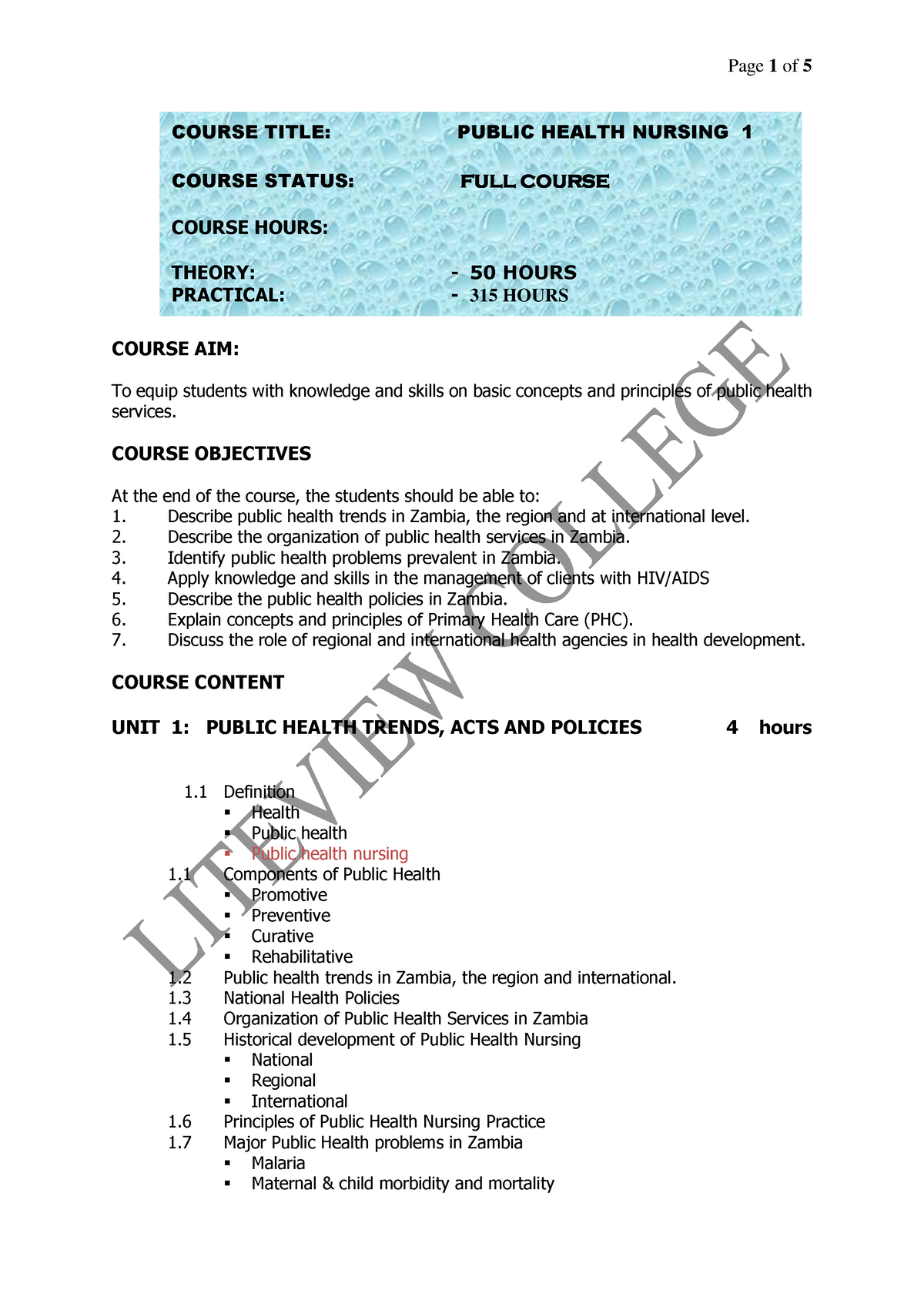 research skills course outline