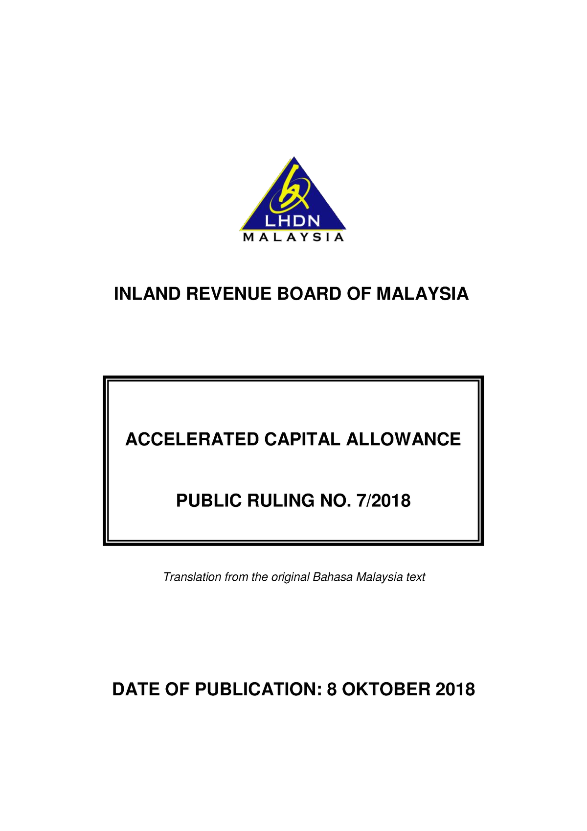 pr-07-2018-accelerated-capital-allowance-taxations-uitm-studocu