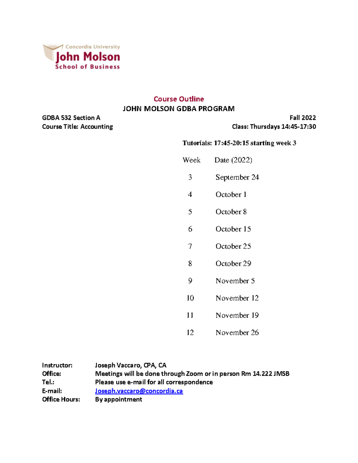 course-outline-for-gdba-532-course-outline-john-molson-gdba-program