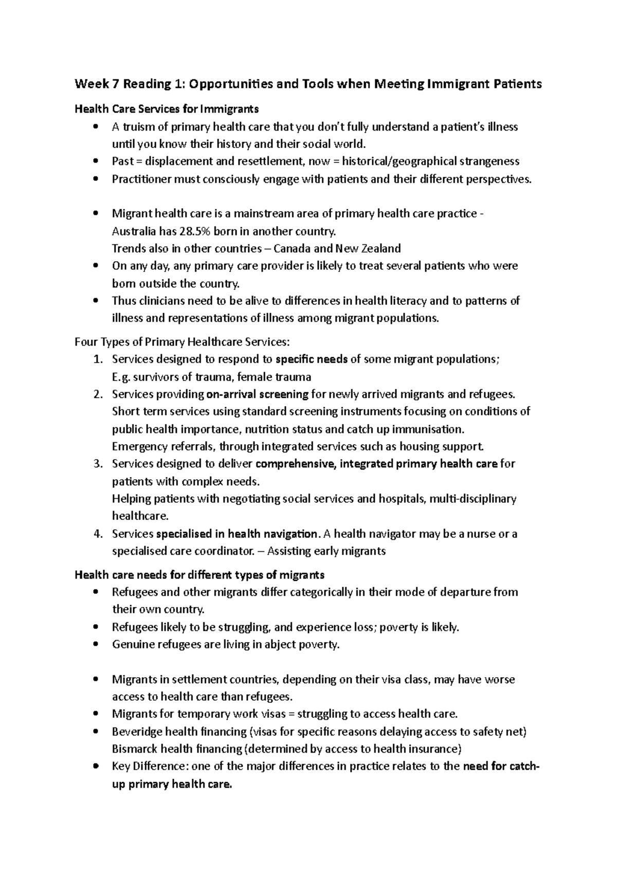 Week 7 Reading Notes - Week 7 Reading 1: Opportunities and Tools when ...