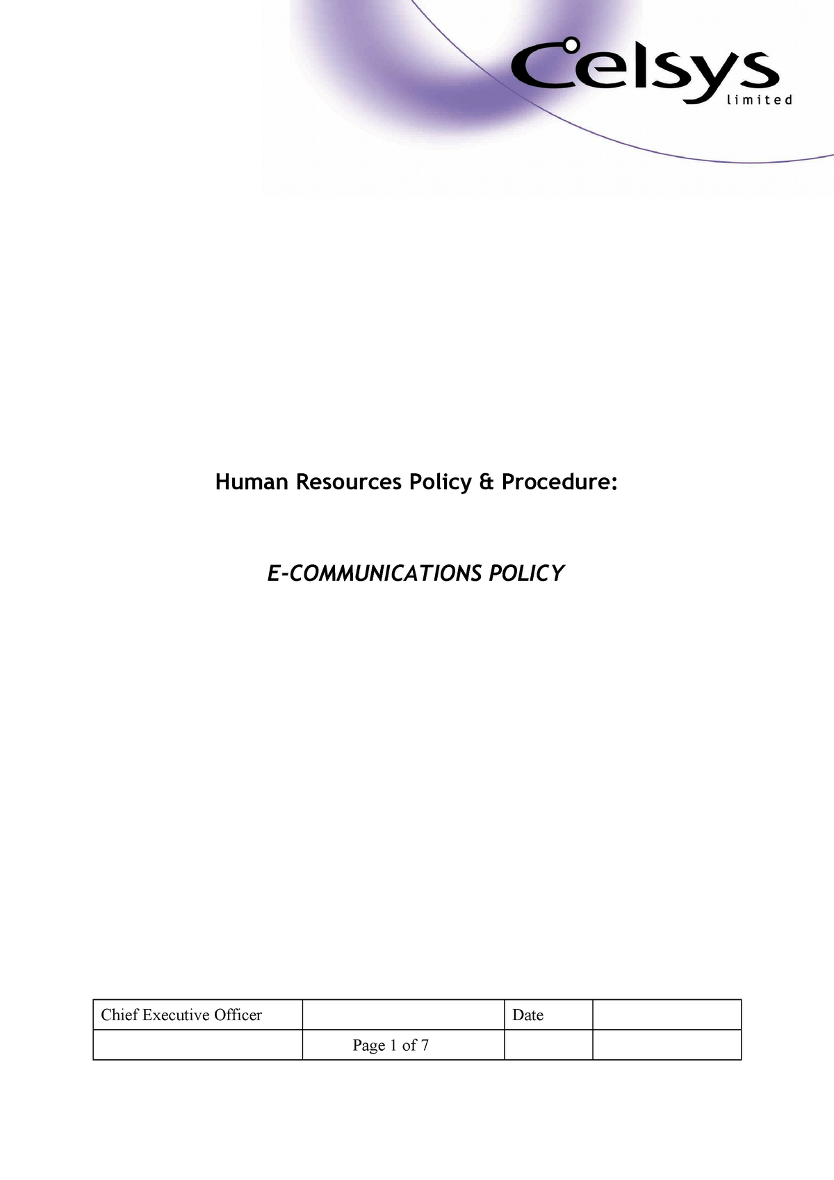 e-communications-policy-document-suggestion-human-resources-policy