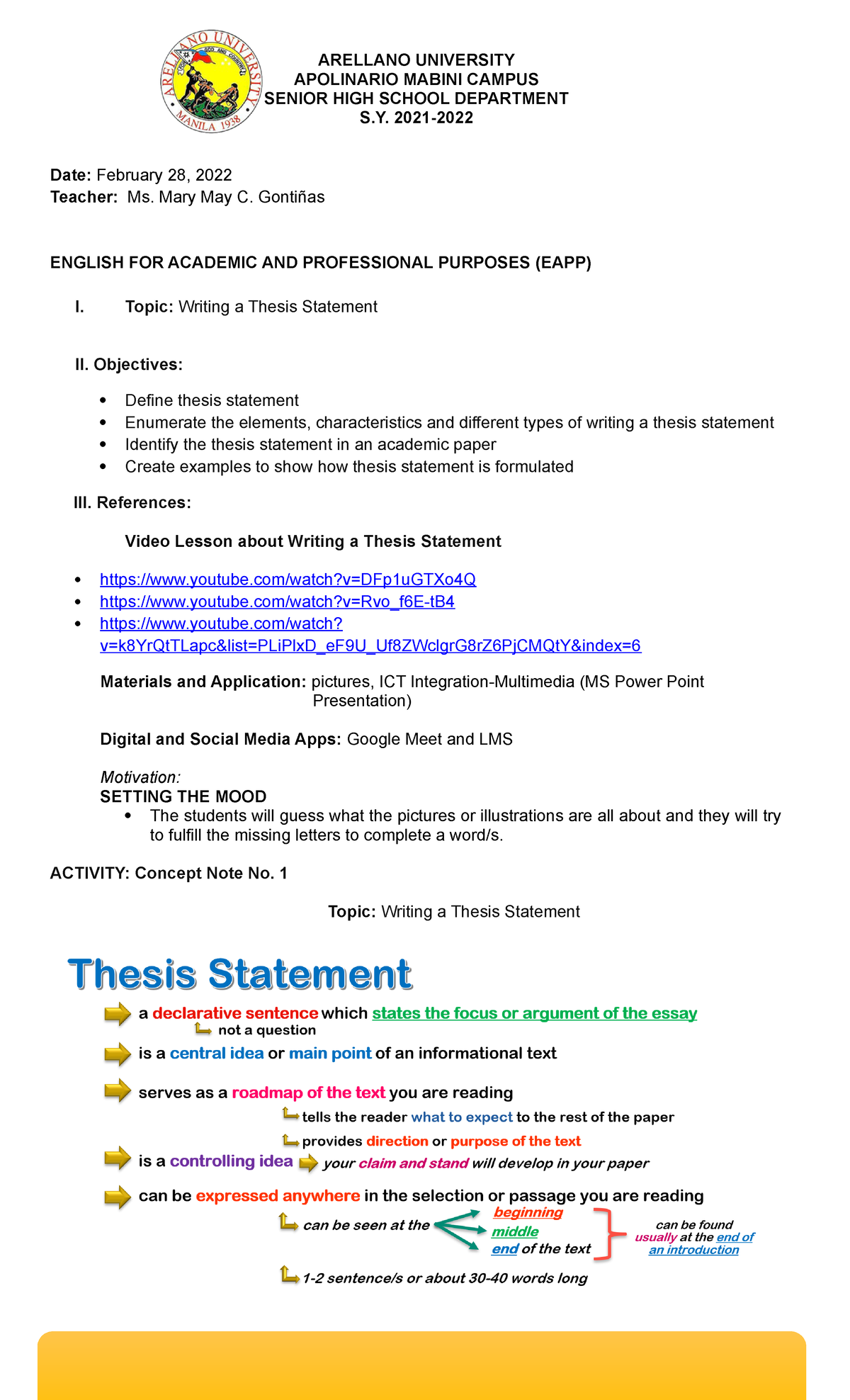 academic publisher thesis