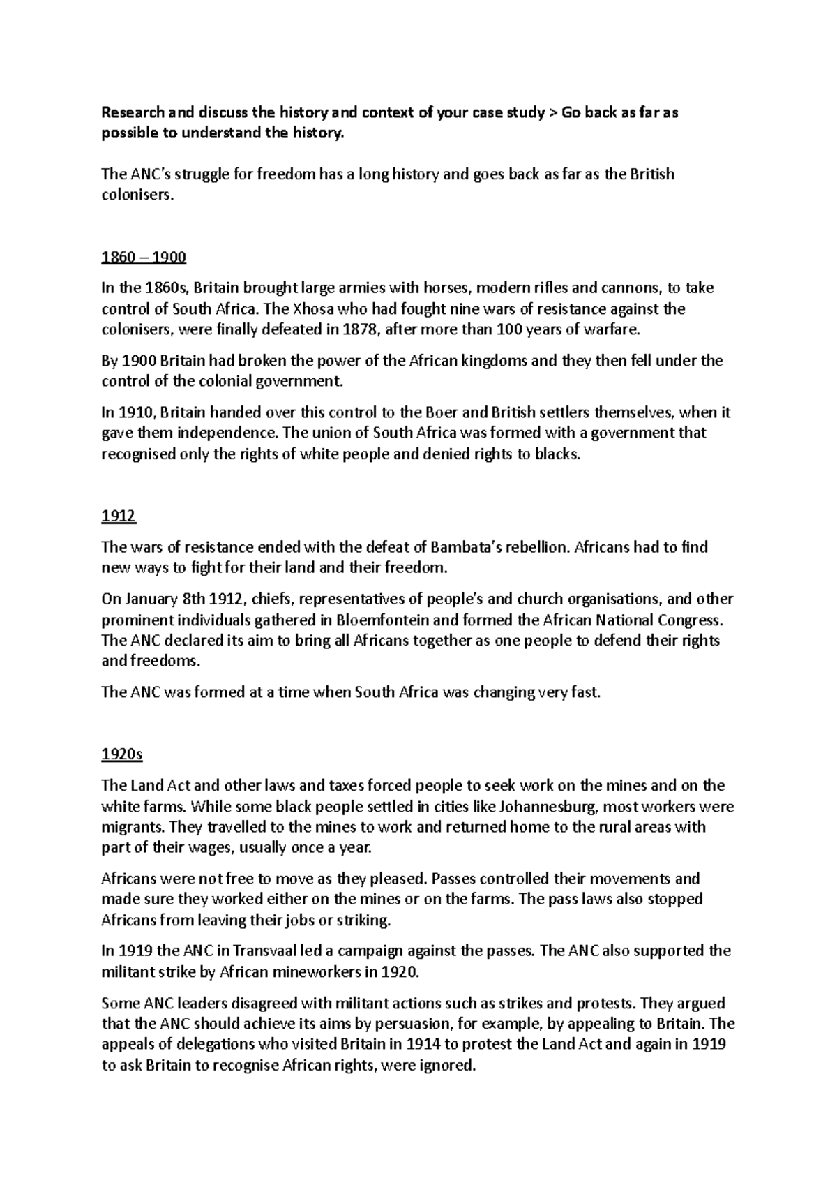 Week Two Case Study - Complete document of lecture notes and background ...