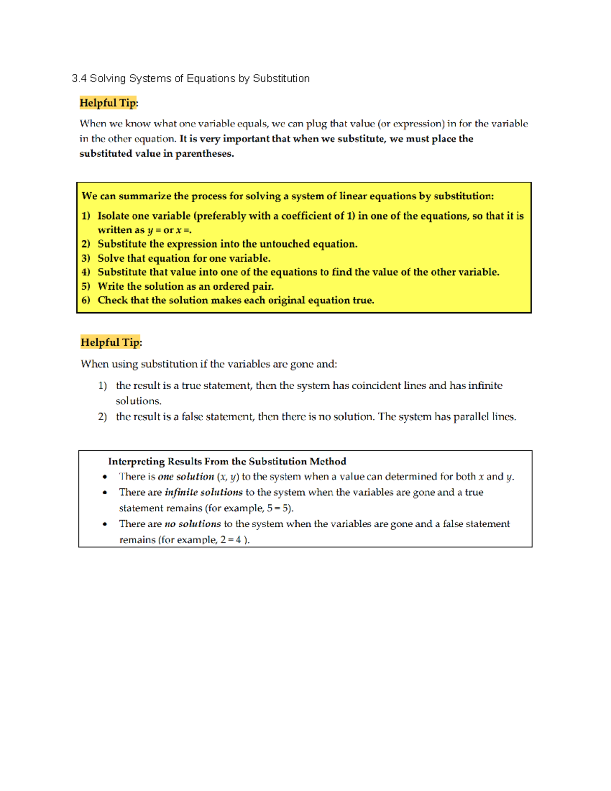 3-4-solving-systems-of-equations-by-substitution-math021-studocu