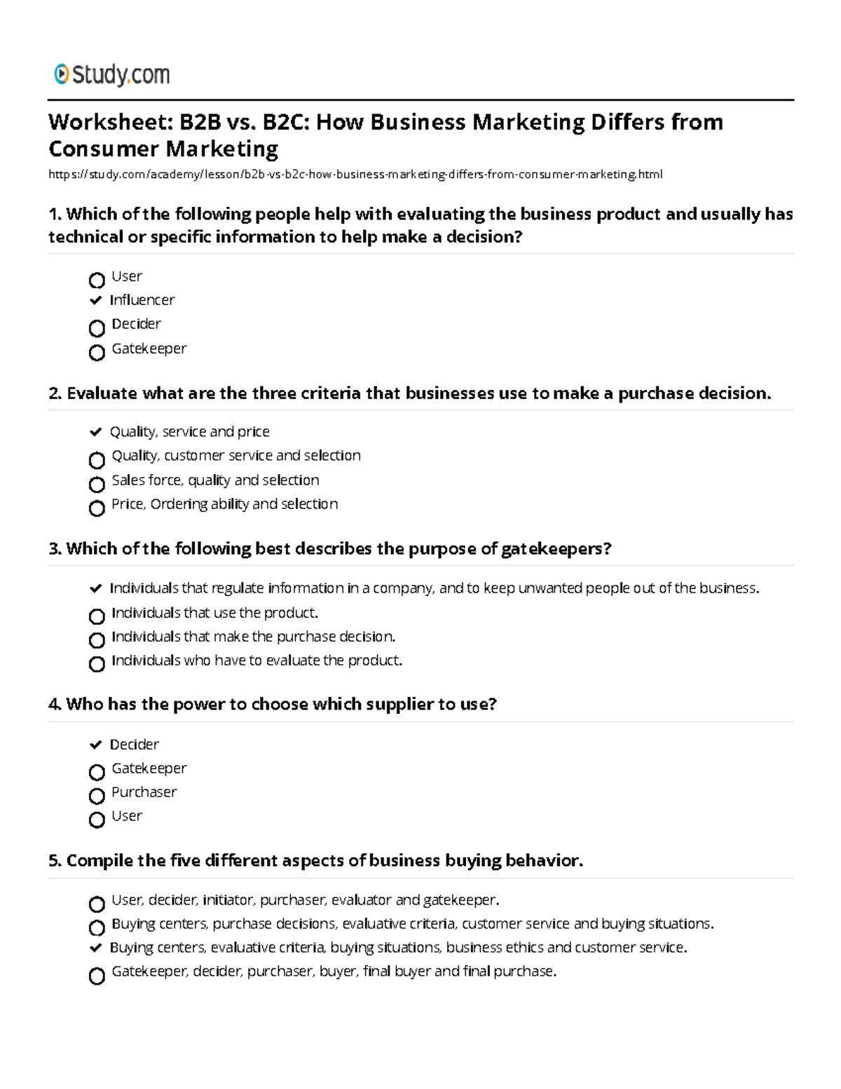 B2B vs B2C How Business Marketing Differs from Consumer Marketing