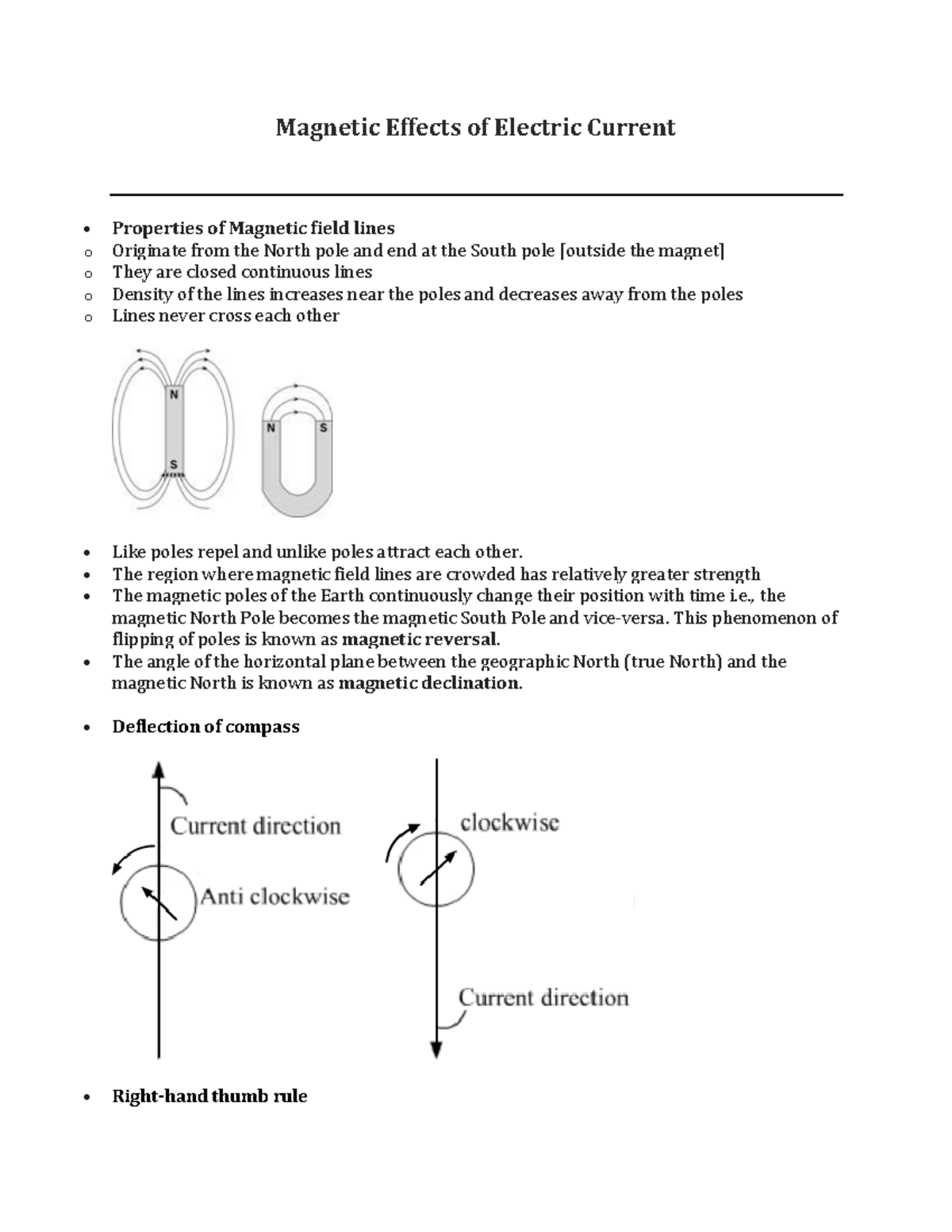 Selfstudys com file - ASASAS - Magnetic Effects of Electric Current ...