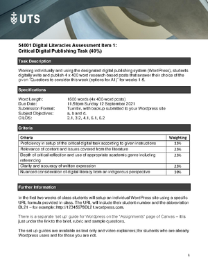 sample of writing - helps.uts.edu How is descriptive writing different ...