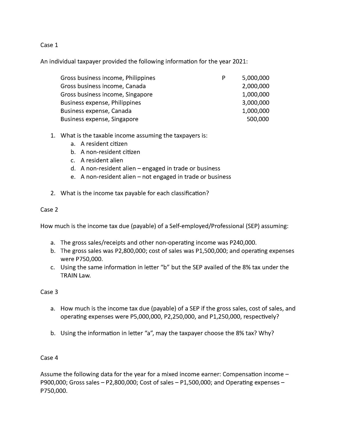 cases-on-taxation-for-individuals-case-1-an-individual-taxpayer