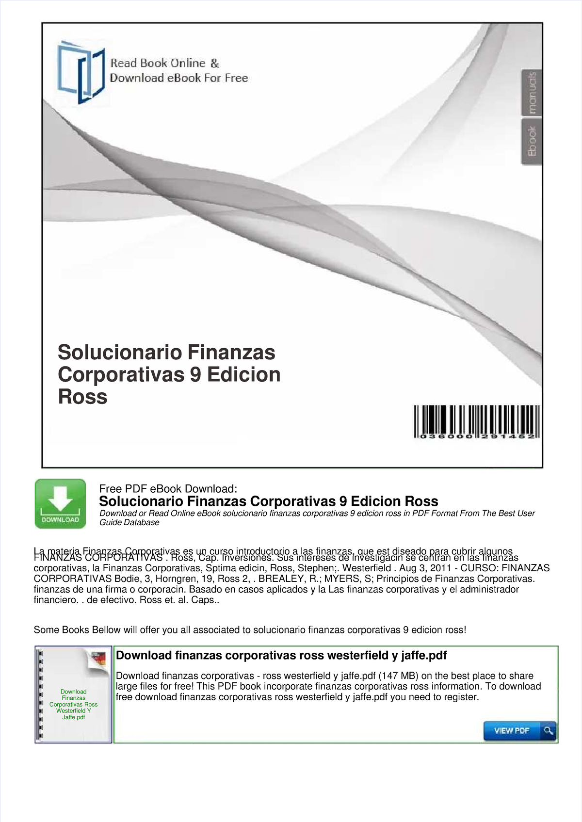 Pdf-solucionario-finanzas-corporativas-9-edicion-ross Compress ...