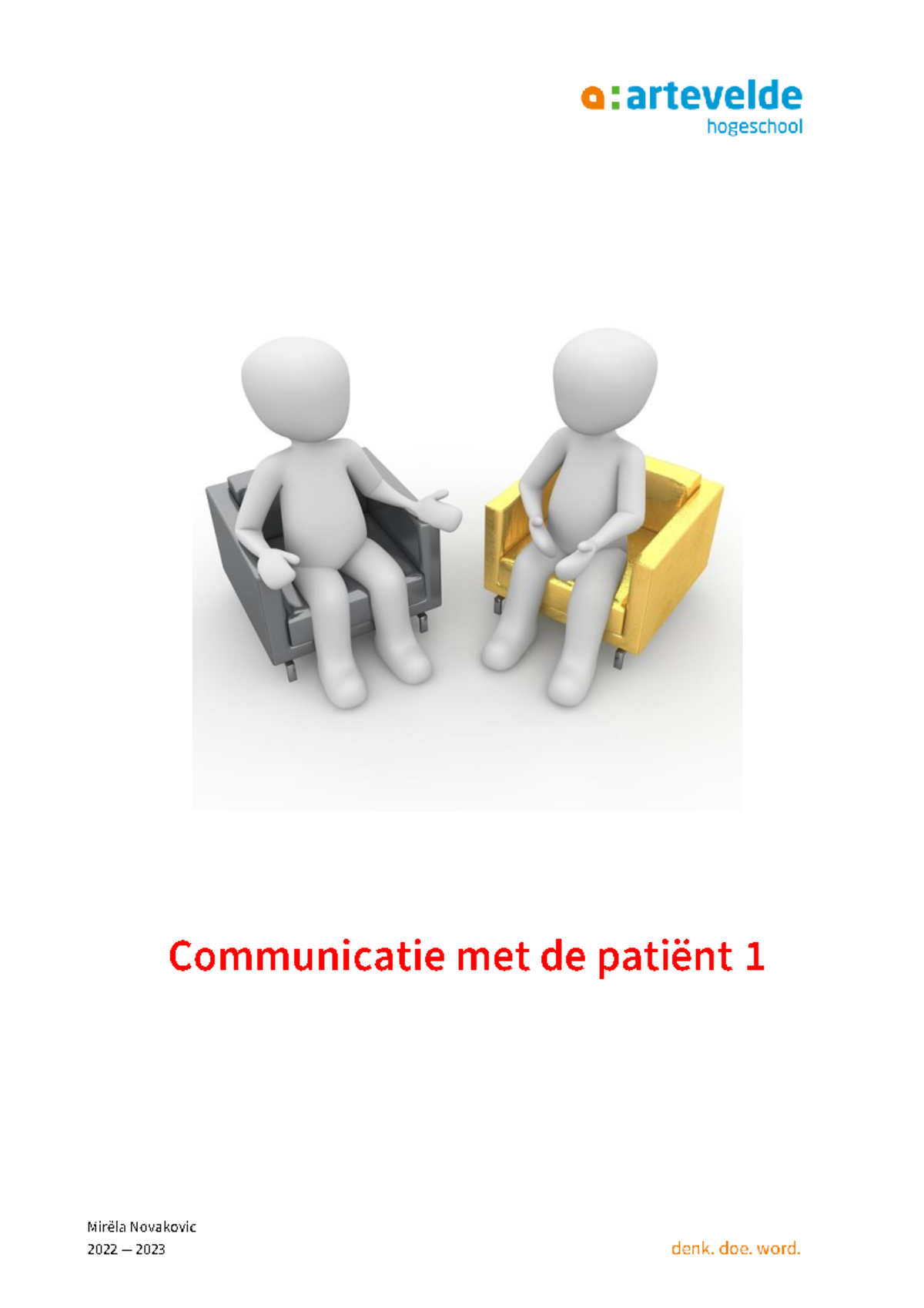 Cursus CMP 1 Motiverende Gespreksvoering - Geef Zelf Drie Voorbeelden ...