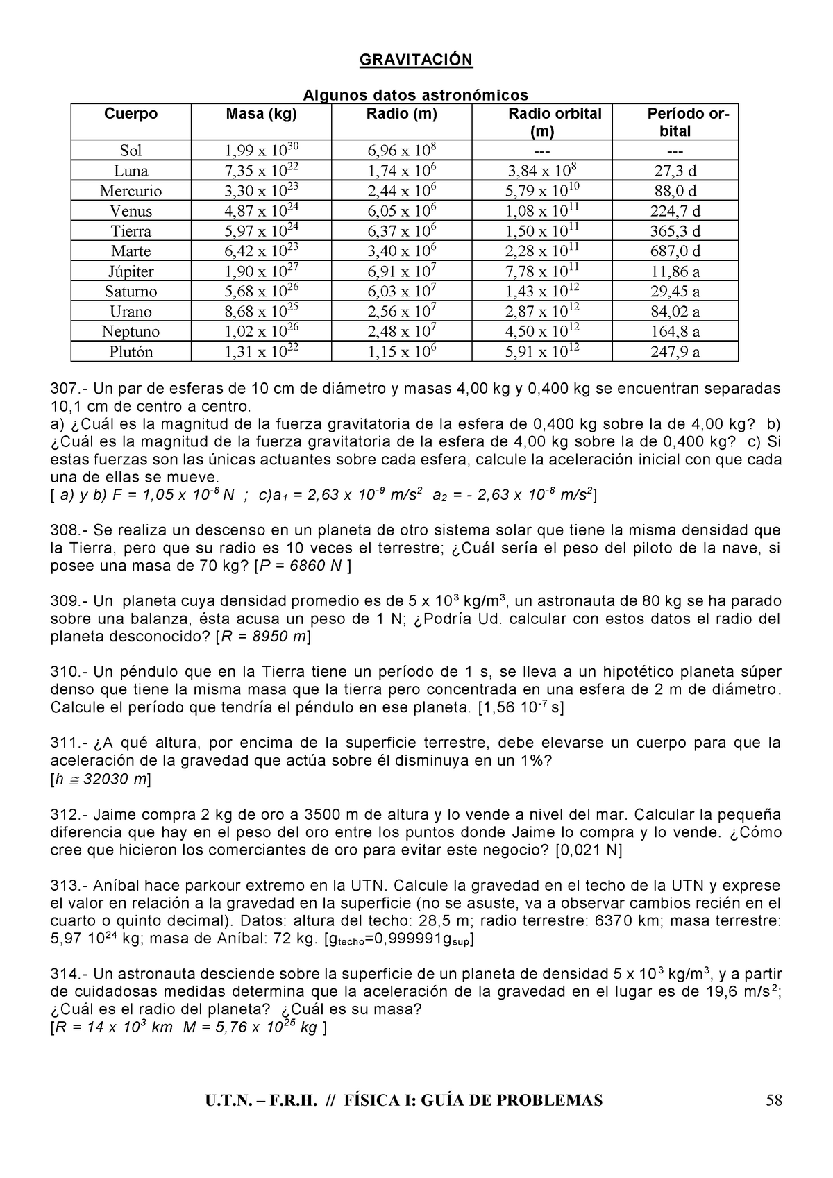 Guia 10 Fisica I Fisica Utn Studocu