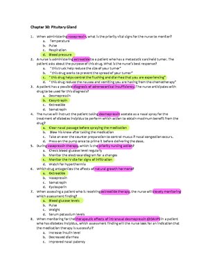 Pharm EXAM 2 Study Guide - PHARM EXAM 2 STUDY GUIDE AMPHOTERICIN B ...