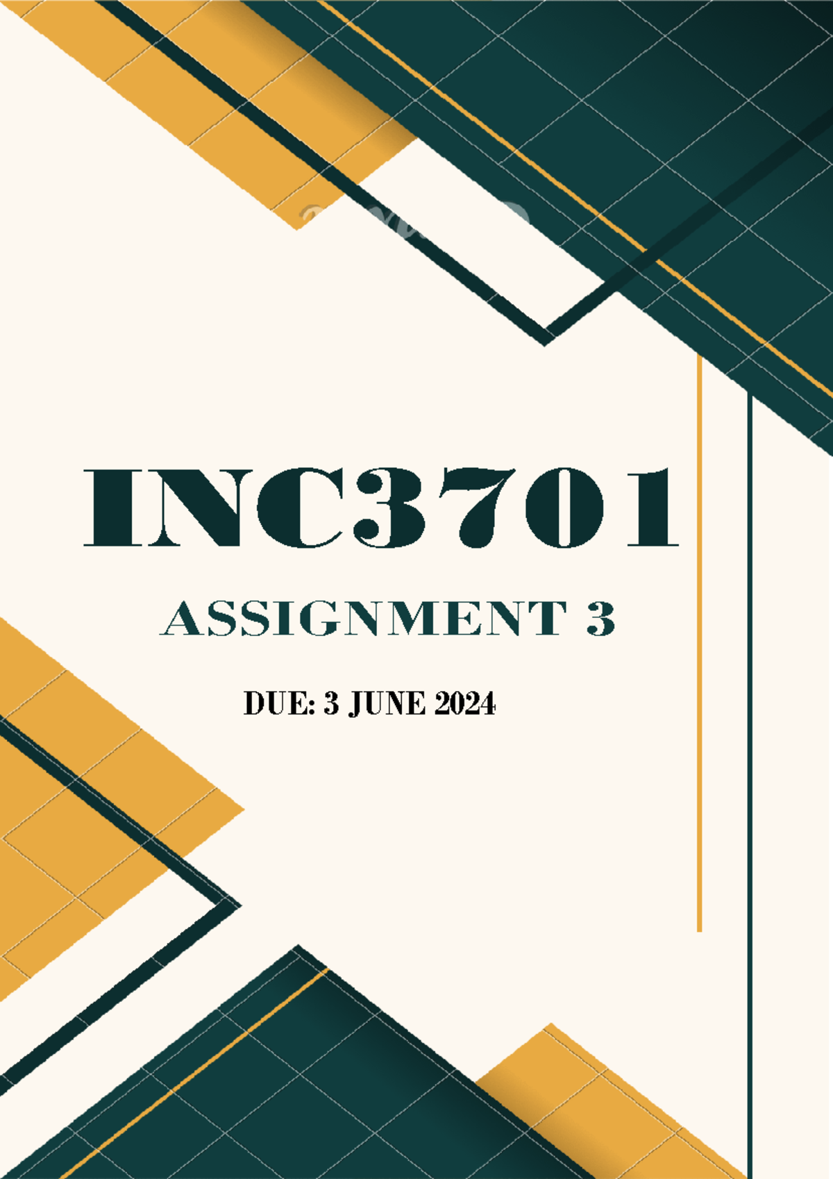 inc3701 assignment 3 2023