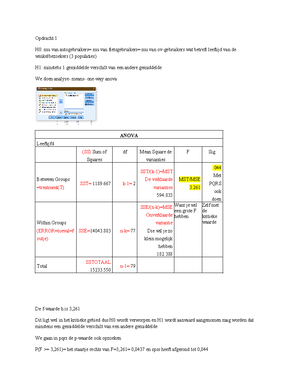 #4 Uitwerkingen Aen B Tstat 1 14ok2022 - ANTON DE KOM UNIVERSITEIT VAN ...