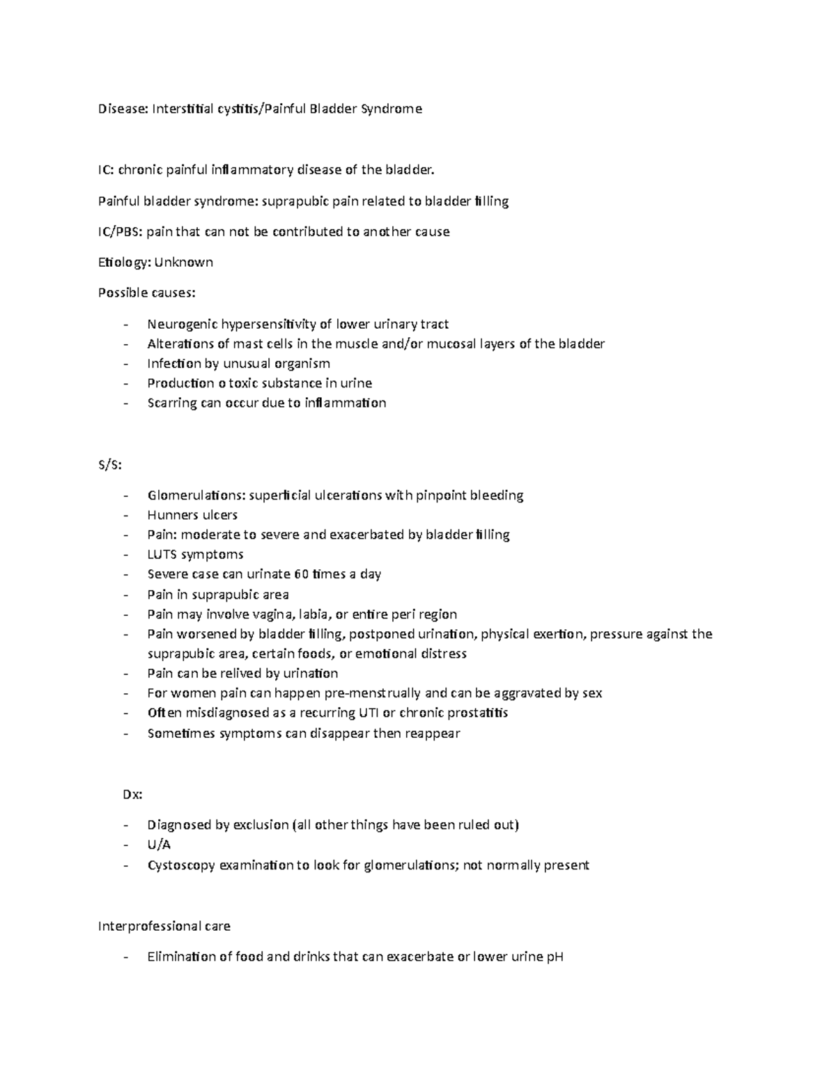 Icpbs Concept Map 10th Ed Medical Surgical Nursing Disease