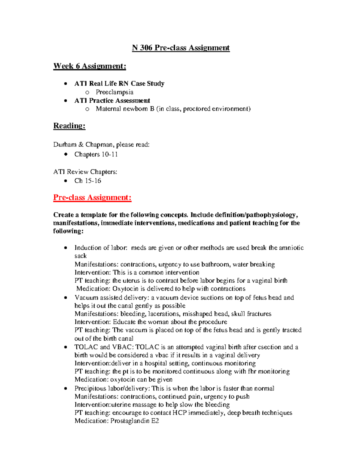 N306+week+6+PCA - pca - N 306 Pre-class Assignment Week 6 Assignment ...