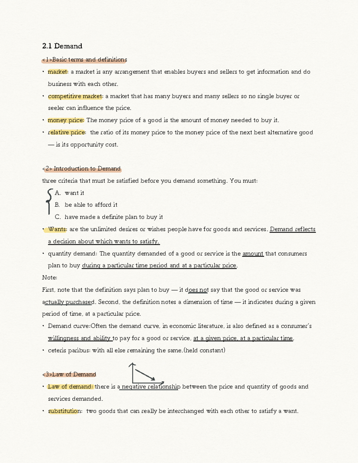 M2 demand and supply - Lecture Notes of Modules from Economics 101 ...