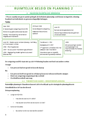 Opdracht Vaardigheidstoets 20221027 2 - Ruimtelijk Beleid En Planning 1 ...