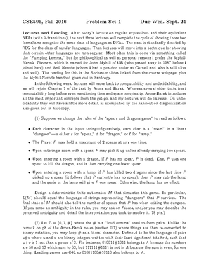 CSE596 problem set 8 fall 2016 q + a - CSE596, Fall 2016 Problem Set 8 ...
