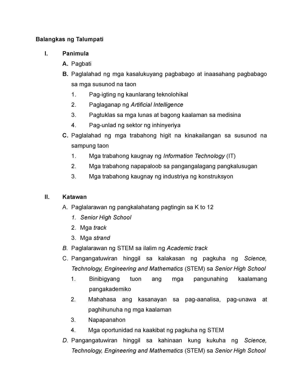 Pananaliksik Tungkol Sa Pagbasa Pdf